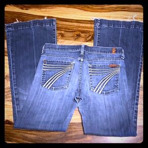 Size 27 DOJO 7 for all Mankind